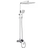 30cm SUS Shower Head Brass Faucet Shower Set