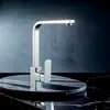 360° Swivel Kitchen Faucet Single Handle One Hole Sink Brass Mixer Chrome