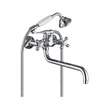 Bath Shower Faucet Mixer with Brass Shower Classic Style