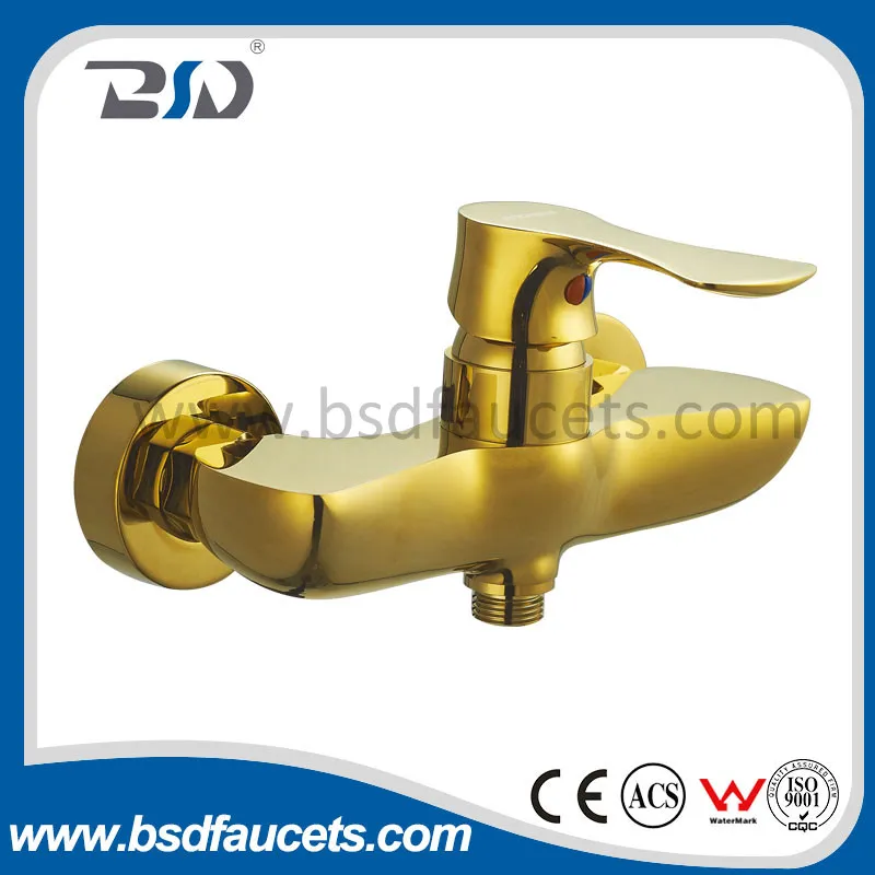 Bathroom Bath Tap Gold Shower Faucets Golden Shower Faucet Mixer