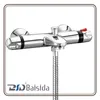 Brass Chrome Bathtub Faucet Wall Mounted Bathroom Mixer Thermostatic Tap