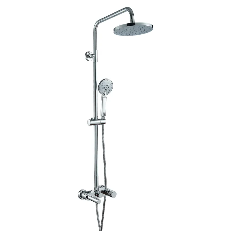 Brass Chrome Nice Luxury Rain Shower Set