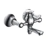 Brass Chrome Polishing Ceramic Handle Bathroom Bath Mixer Faucet