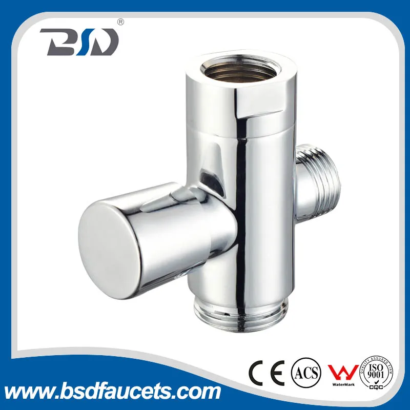 Brass Faucet Spout Filler Chrome Bathtub Shower Mixer Tub Diverter