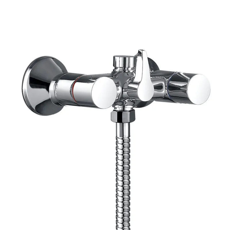 Brass Handle Brass Body Morden Shower Faucet