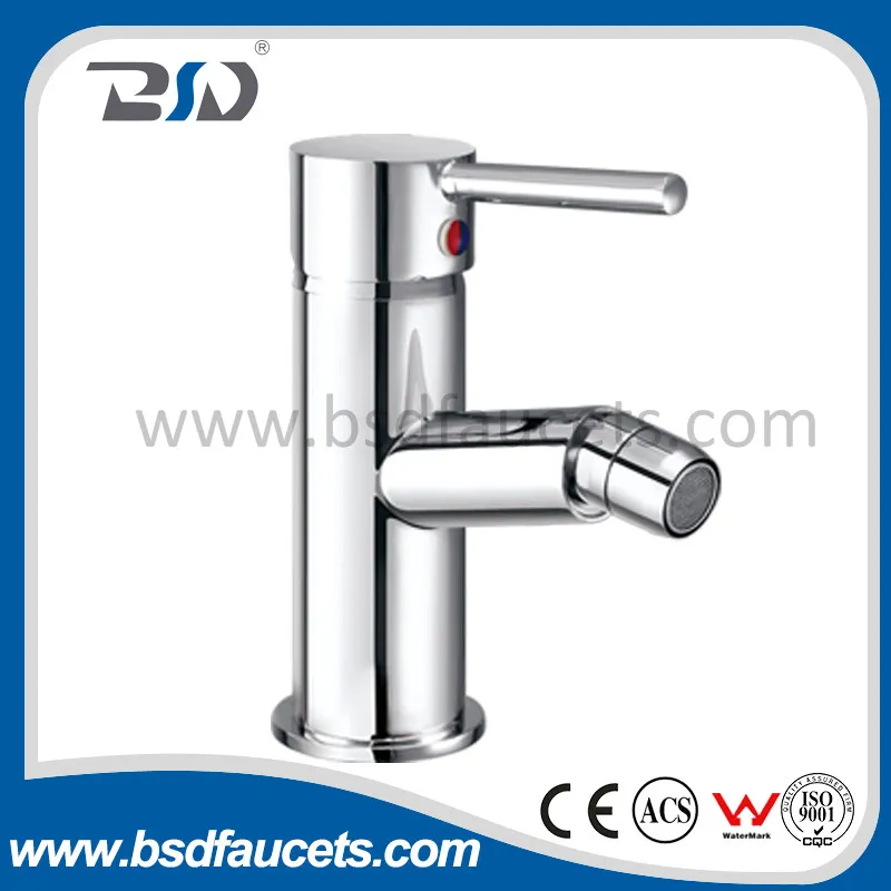 Brass Single Lever Chrome Plated Women Wash Bidet Mixer Faucet