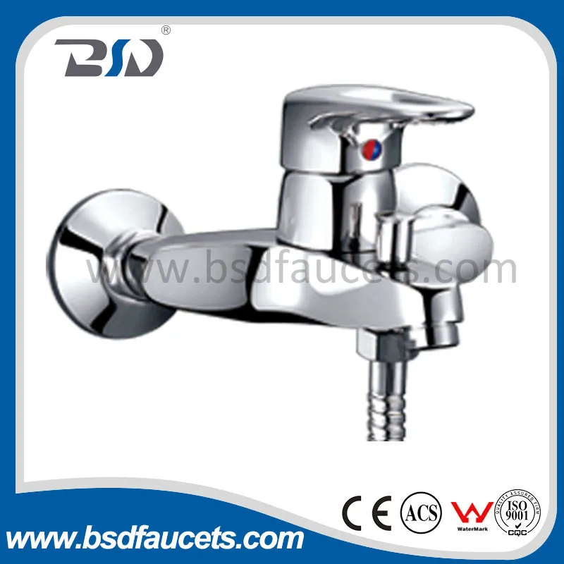 Brass Single Lever Chrome Plating Bath Shower Mixer
