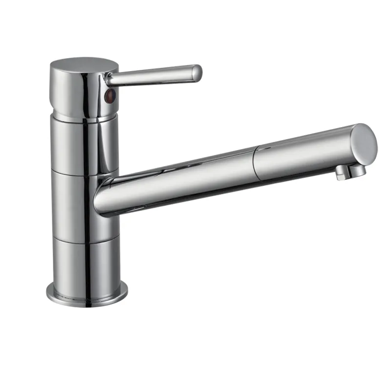 Brass Swivel Spout Kitchen Standing Sink Faucet
