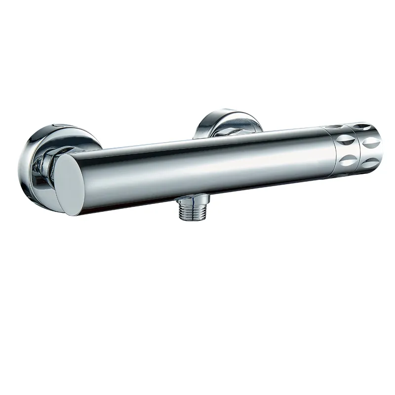 Brass Wall Mounted Exposed Thermostatic Shower Faucet