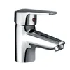 Ceramic Cartridge Single Hole Deck Mounted Basin Faucets