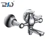 Ceramic Handle Brass Spout Bathtub Bathroom Showerroom Faucet