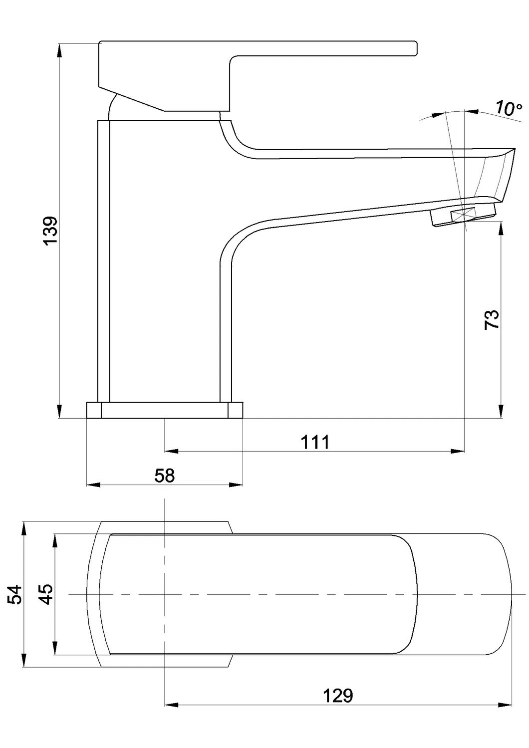 Cheap Price High Quality Single Lever Basin Mixer Faucet