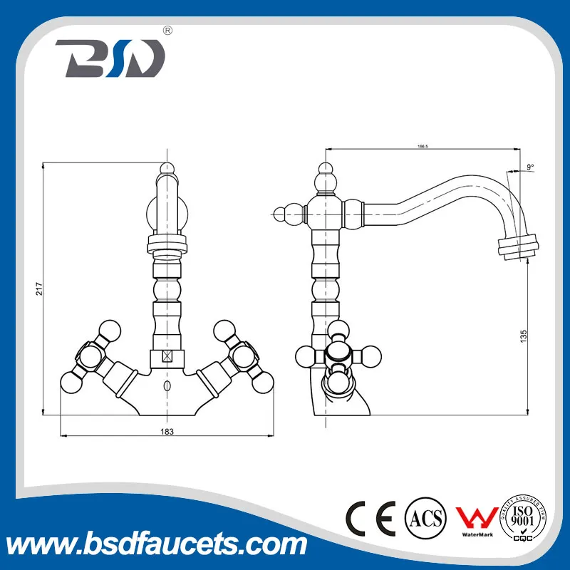 China Factory Wholesale Price Bathroom Sink Kitchen Water Tap Faucet