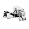 Chrome Bathroom Single Handle Brass Shower Bath Faucet