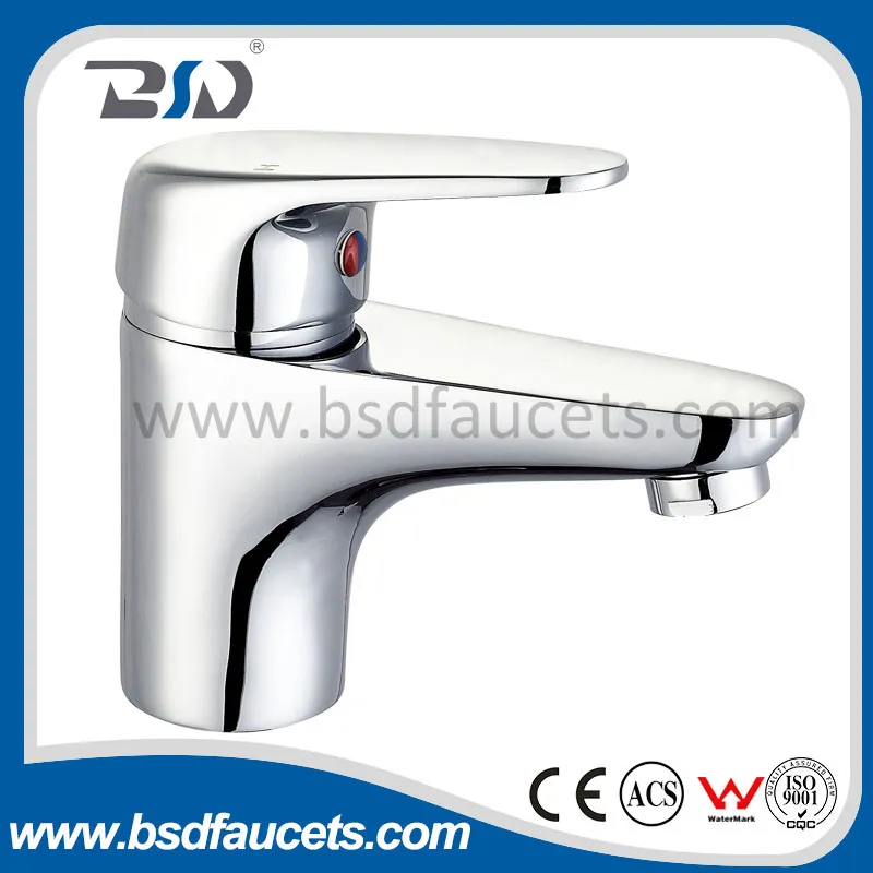 Chrome Brass One Handle Bathroom Basin Mixer Faucet Tap