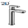 Chrome Brass Waterfall Bathroom Basin Faucet Deck Mounted Sink Mixer