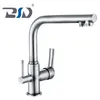 Chrome Deck Mounted Drinking Water Mixer 3 Way Kitchen Faucet