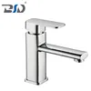 Chrome Finished Brass Basin Mixer Tap Bathroom Faucets Deck Mounted