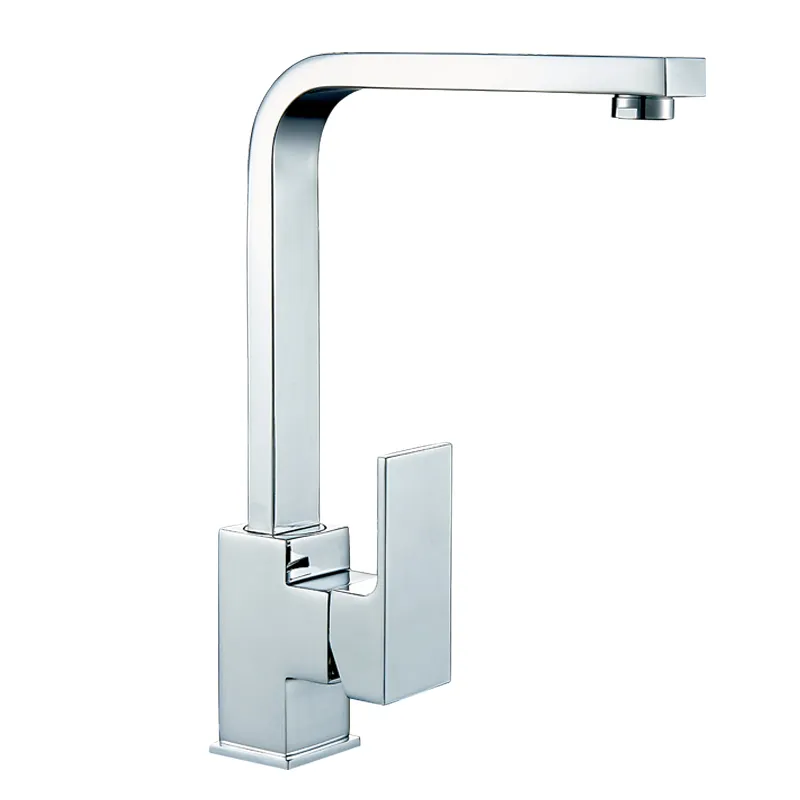 Chrome Kitchen Faucets 360 Rotate Swivel Brass Kitchen Sink Faucet