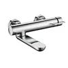 Chrome Plated Brass Spout Wall Mounted Shower Bath Faucet