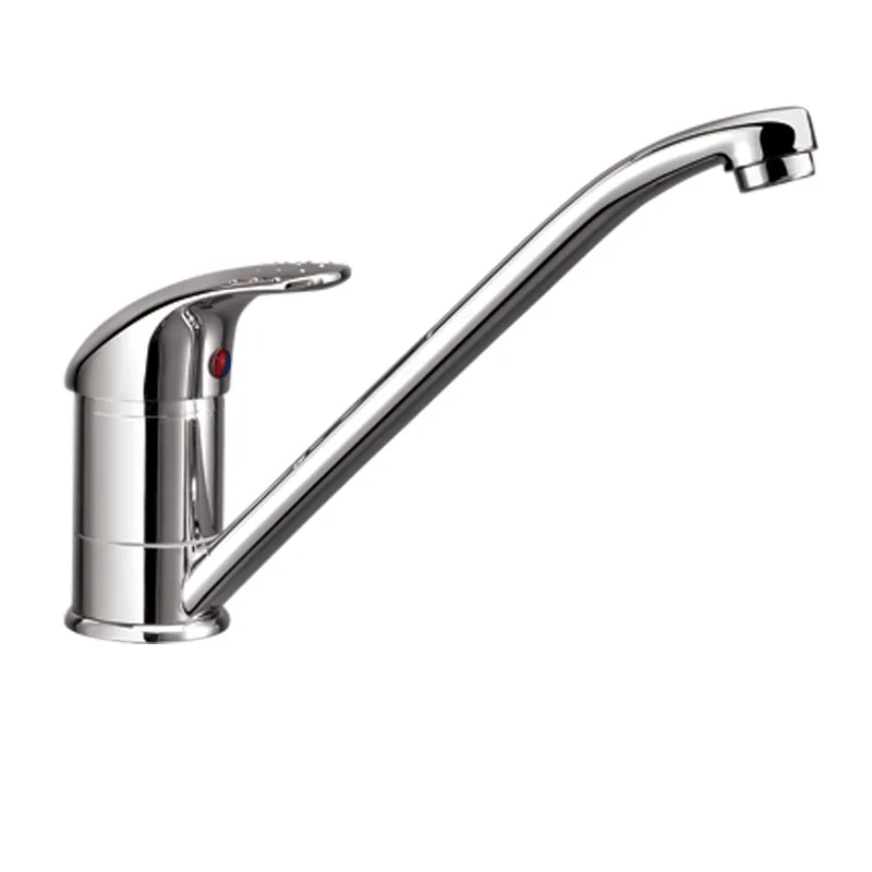 Chrome Sink Water Tap Mixer Sanitary Ware Brass Kitchen Faucet