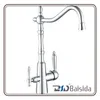 Chrome Two Handles 3 Way Water Purifier Brass Kitchen Faucet