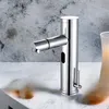 Cold Hot Water Automatic Motion Sensor Basin Faucet