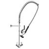 Commercial Pre-Rinse Kitchen Faucet with High Pressure Spray