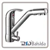 Copper Hot/Cold/Drinking Water Basin Kitchen Chrome 3 Way Sink Faucet