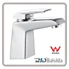 Deck Mount Brass Bathroom Basin Sink Mixer Faucet Chrome Watermarked