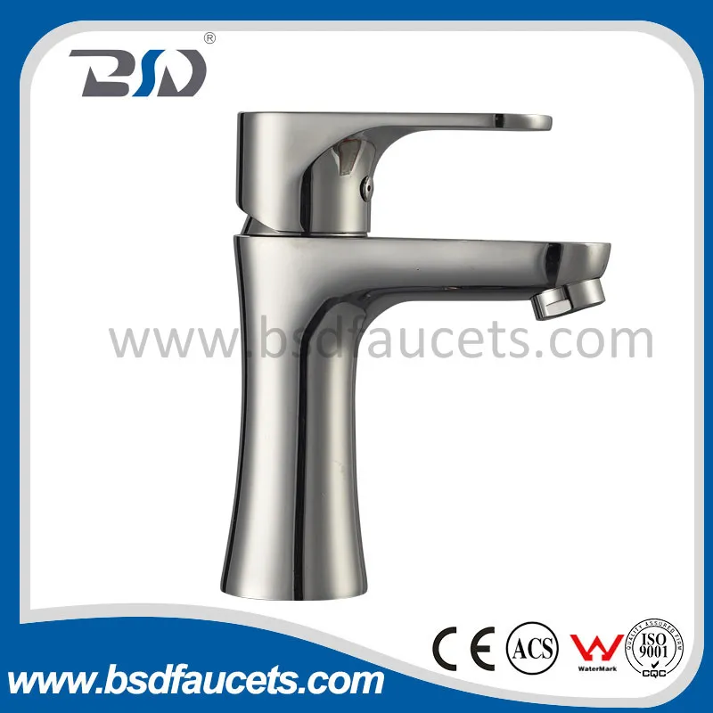 Deck Mounted Bathroom Basin Faucet Single Handle Sink Mixer Tap