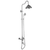 Diamond Handle Brass Shower Head Shower Set