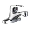 Double Hole Deck Mounted Brass Wash Basin Faucet