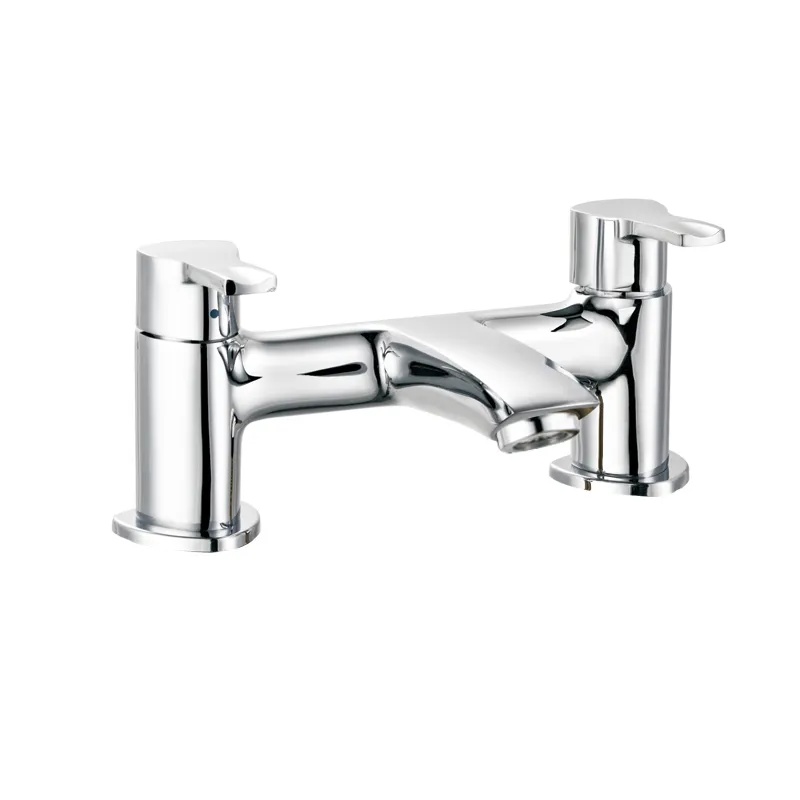 Dual Handle Deck Mounted Bath Filler 3/4"