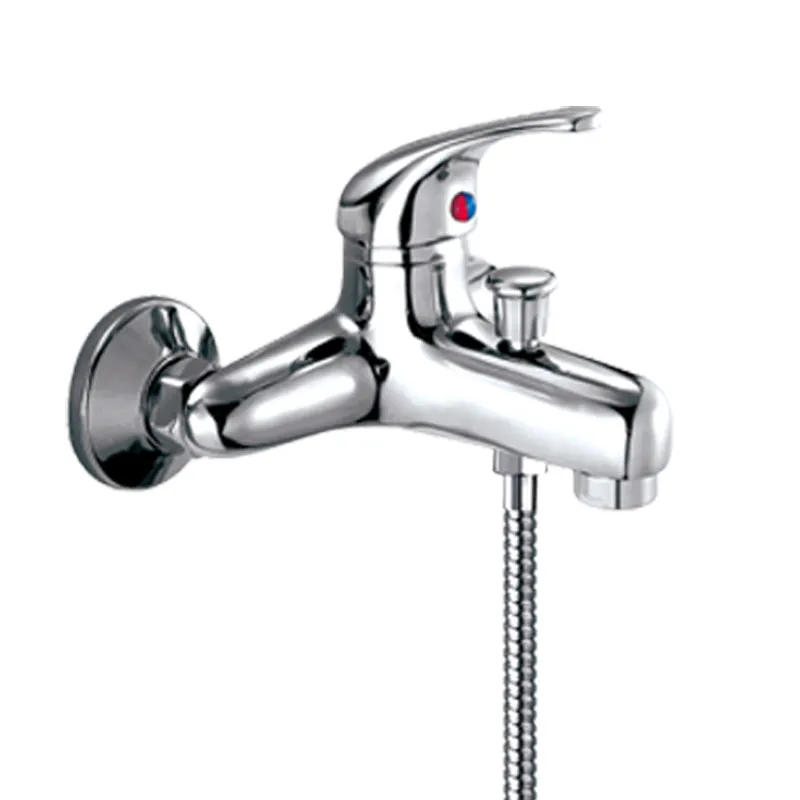 Economical 35mm Ceramic Cartridge Chrome with Diverter Shower Bath Faucet