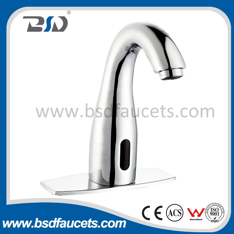 Electronic Powered Automatic Touchless Sensor Faucet Polished Chrome Basin Tap
