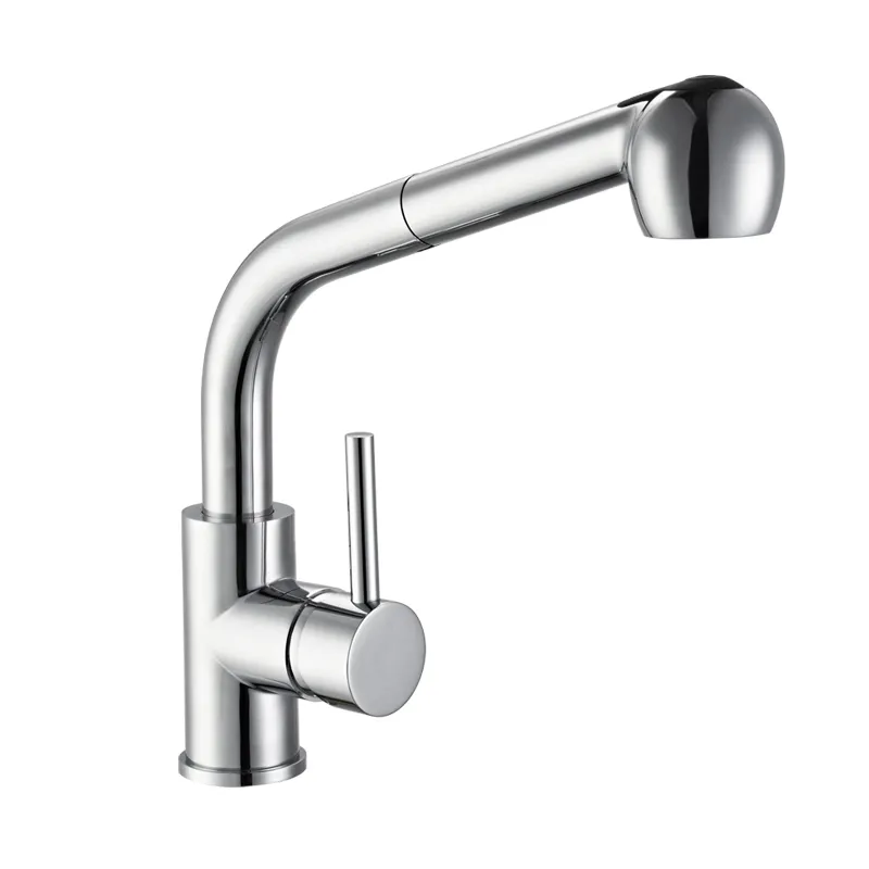 Excellent Design Single Lever Brass Pull out Kitchen Sink Mixer