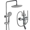 Exquisite European Health Brass Bath Faucet Shower Set