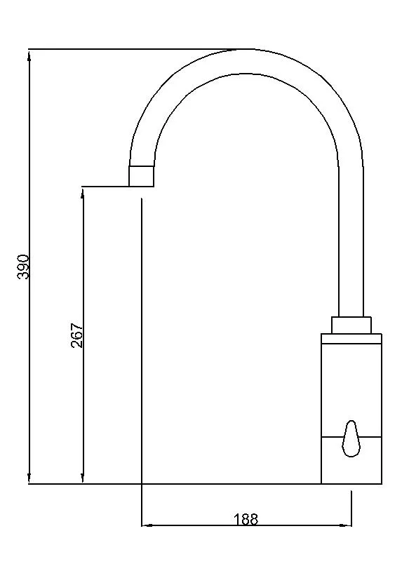 Goose Neck DC Sensor Mixer
