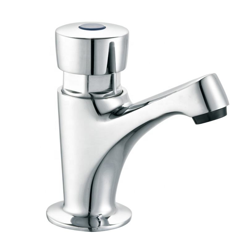 Brass Self Closing Time Delay Tap for Public Use High Quality Cheap Price Faucet Manufacturer