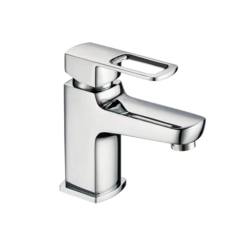 Hole Handle Single Hole Brass Basin Faucet