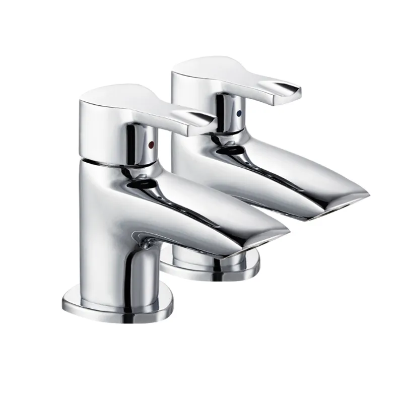 Hot Cold Ceramic Disc Basin Taps 1/2"