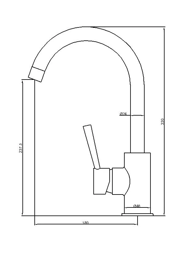 Hot and Cold Chromed Water Filter Faucet