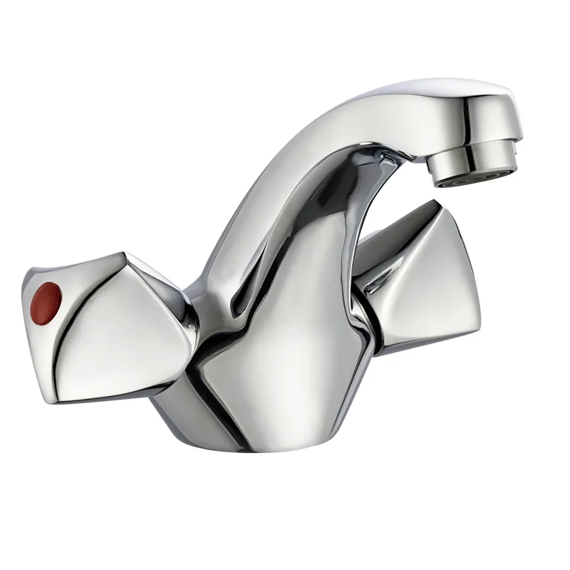 Low Neck Ceramic Cartridge Basin Faucet