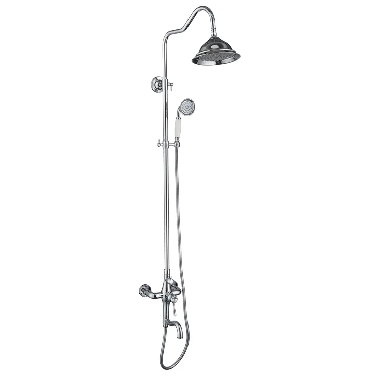 Luxury Brass Rain Shower Set with SUS304 Shower Head