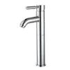 Modern Cloakroom Chrome Plated Brass Monobloc Sink Faucet Basin Mixer