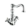 Modern Design Dual Handle Brass Spout