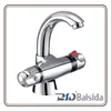 New Chrome Bathroom Thermostatic Spray Basin Sink Wash Faucet