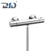 New Chrome Polished Wall Mounted Thermostatic Shower Valve Faucet Bathroom