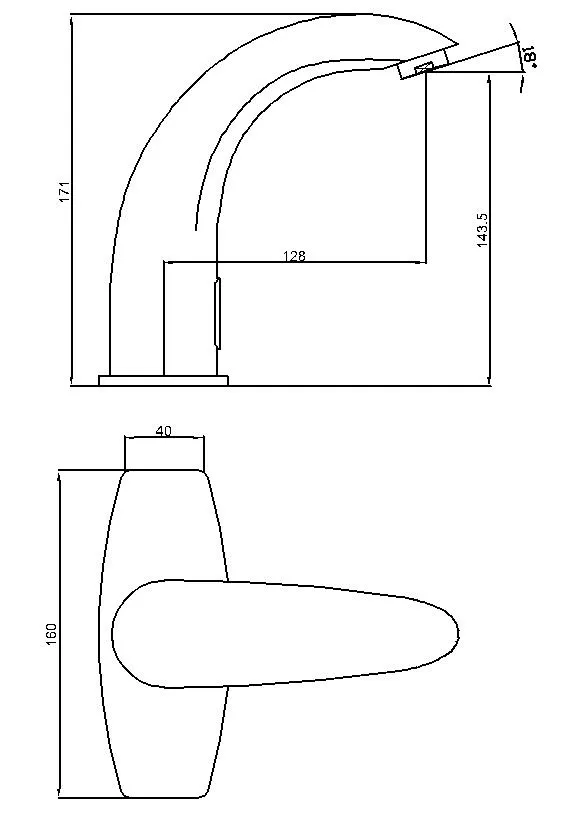 New Style Automatic Shut off Motion Sensor Faucet